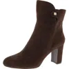 Charter Club Matilda Womens Zipper Man Made Booties In Multi