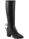 CHARTER CLUB MAYVISS WOMENS FAUX LEATHER MID-CALF BOOTS