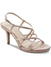 Charter Club Merlott Womens Faux Leather Dressy Kitten Heels In Multi