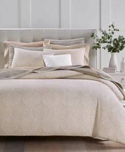 Charter Club Ogee Floral Comforter Set Exclusively At Macys In Khaki