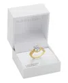 Charter Club Pave & Oval Crystal Ring, Exclusively At Macy's In Gold