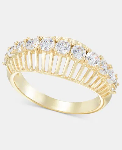 Charter Club Pave Cage Band Ring, Macy's Exclusive In Gold
