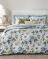 Charter Club Peony 3-pc. Duvet Set, Full/queen, Exclusively At Macy's In Blue