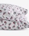 Charter Club Printed Flannel Pillowcase Pair, Standard, Exclusively At Macy's In Red