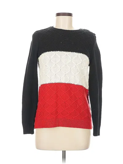 Pre-owned Charter Club Pullover Sweater In Black