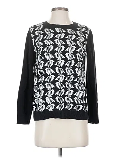 Pre-owned Charter Club Pullover Sweater In Black