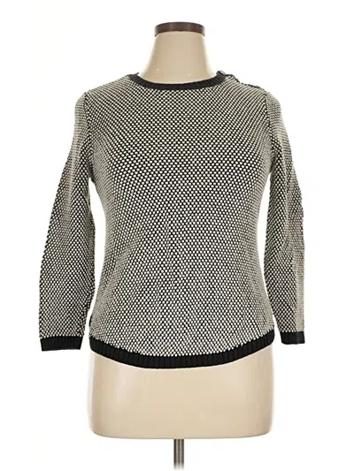 Pre-owned Charter Club Pullover Sweater In Gray