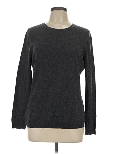 Pre-owned Charter Club Pullover Sweater In Gray
