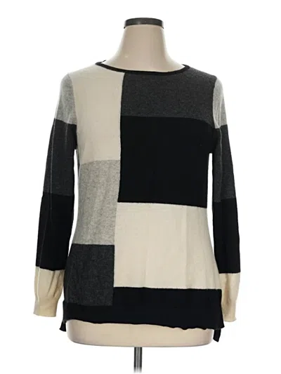 Pre-owned Charter Club Pullover Sweater In Gray