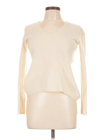 Pre-owned Charter Club Pullover Sweater In Ivory