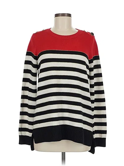 Pre-owned Charter Club Pullover Sweater In Red