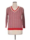 Charter Club Pullover Sweater In Red