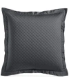 Charter Club Quilted Cotton Sham, Euro, Exclusively At Macy's In Marble