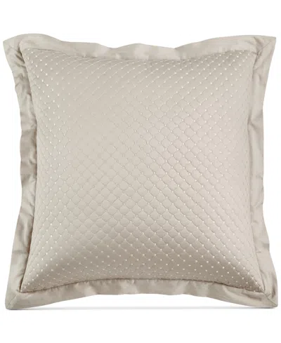 Charter Club Quilted Cotton Sham, Euro, Exclusively At Macy's In Brown