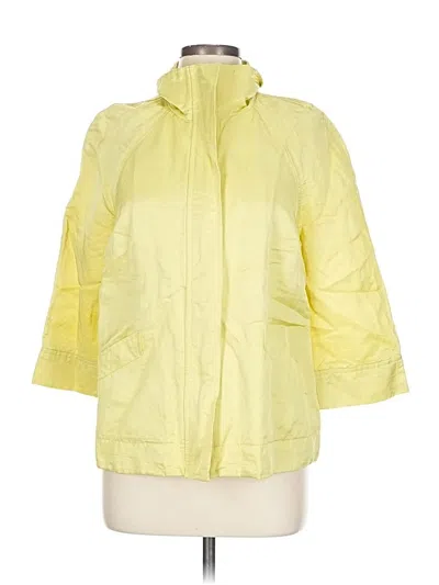 Pre-owned Charter Club Raincoat In Yellow