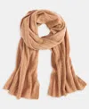 Charter Club Ribbed 100% Cashmere Scarf, Created For Macy's