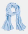 Charter Club Ribbed 100% Cashmere Scarf, Created For Macy's In Blue