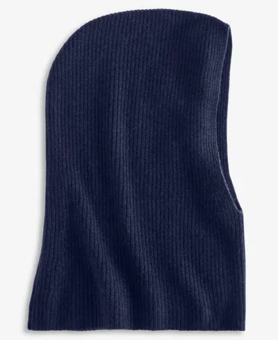 Charter Club Ribbed Cashmere Balaclava, Macy's Exclusive In Gray