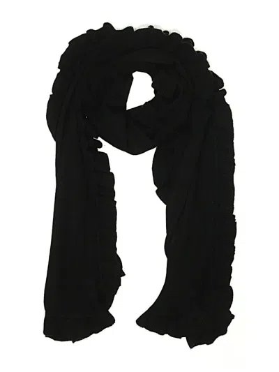 Pre-owned Charter Club Scarf In Black