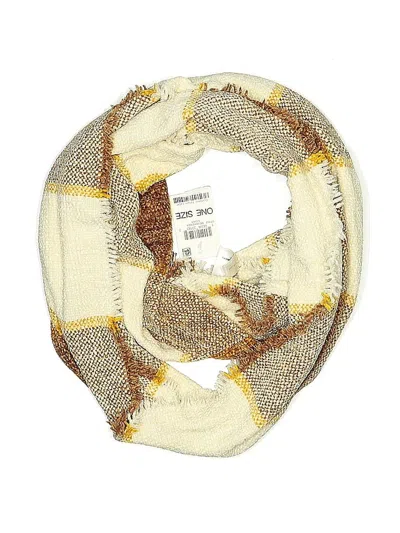 Pre-owned Charter Club Scarf In White