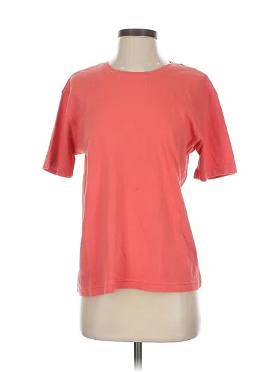 Pre-owned Charter Club Short Sleeve T-shirt In Red
