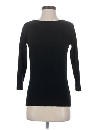 Pre-owned Charter Club Short Sleeve T-shirt In Black