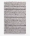 Charter Club Signature Bath Rug, 17" X 24", Exclusively At Macy's In Silver