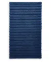 Charter Club Signature Bath Rug, 25.5" X 44", Exclusively At Macy's In Navy