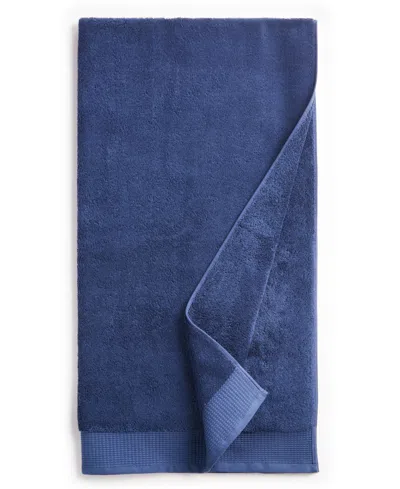 Charter Club Signature Bath Sheet, 33" X 64", Exclusively At Macy's In Navy