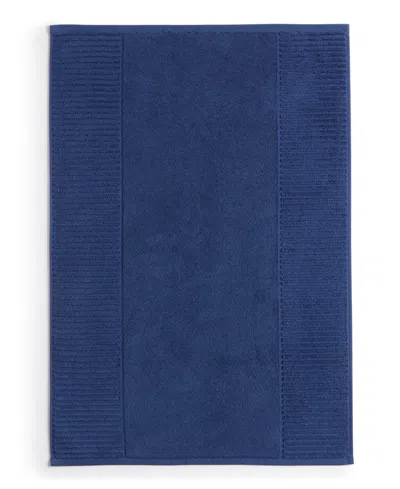 Charter Club Signature Tubmat, 20" X 30", Exclusively At Macy's In Navy