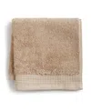 Charter Club Signature Washcloth, 13" X 13", Exclusively At Macy's In Parchment