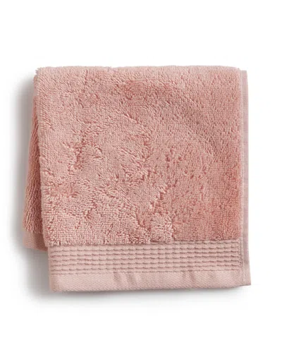 Charter Club Signature Washcloth, 13" X 13", Exclusively At Macy's In Peach