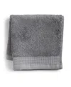 Charter Club Signature Washcloth, 13" X 13", Exclusively At Macy's In Stone