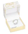 Charter Club Silver-tone Cubic Zirconia Crossover Ring, Exclusively At Macy's In Grey