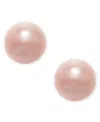 Charter Club Silver-tone Imitation Pearl (8mm) Stud Earrings, Created For Macy's