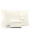 Charter Club Sleep Cool 400 Thread Count Hygrocotton Sheet Set, Full, Exclusively At Macy's In White