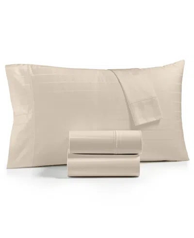 Charter Club Sleep Cool 400 Thread Count Hygrocotton Sheet Set, Queen, Exclusively At Macy's In Brown