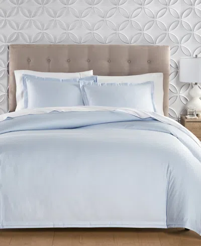 Charter Club Sleep Luxe 800 Thread Count 100% Cotton 3-pc. Duvet Cover Set, King, Exclusively At Macy's In Blue