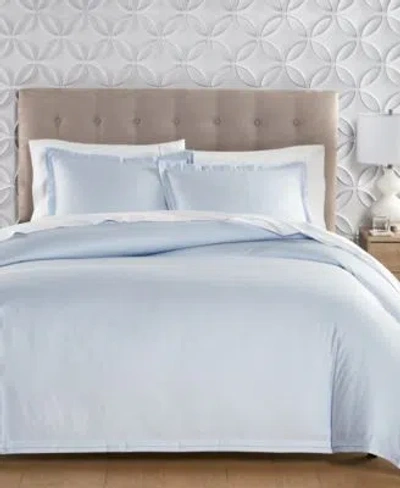 Charter Club Sleep Luxe 800 Thread Count 100 Cotton Duvet Cover Sets Exclusively At Macys In Blue