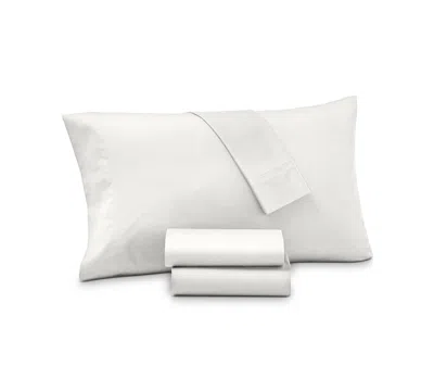Charter Club Sleep Soft 300 Thread Count Viscose From Bamboo 4-pc. Sheet Set, California King, Created For Macy's In Winter White