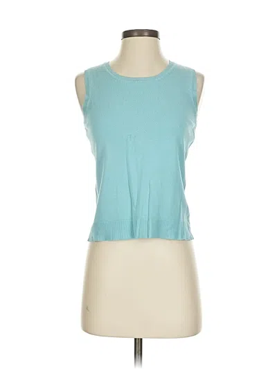 Pre-owned Charter Club Sleeveless T-shirt In Blue