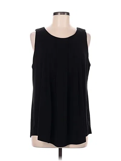 Pre-owned Charter Club Sleeveless T-shirt In Black
