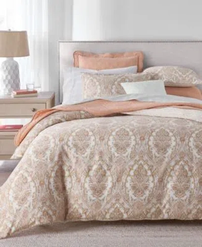Charter Club Sofia Damask Duvet Cover Sets In Neutral
