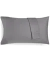 Charter Club Solid 550 Thread Count 100% Cotton Pillowcase Pair, Standard, Exclusively At Macy's In Stone