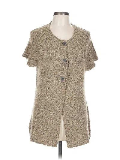 Pre-owned Charter Club Sweater Vest In Brown