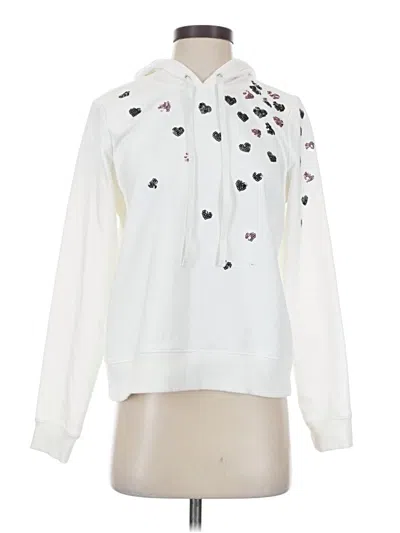 Pre-owned Charter Club Sweatshirt In White