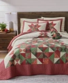 Charter Club Tinsel Tree Quilt Sets Macys Exclusive In Green