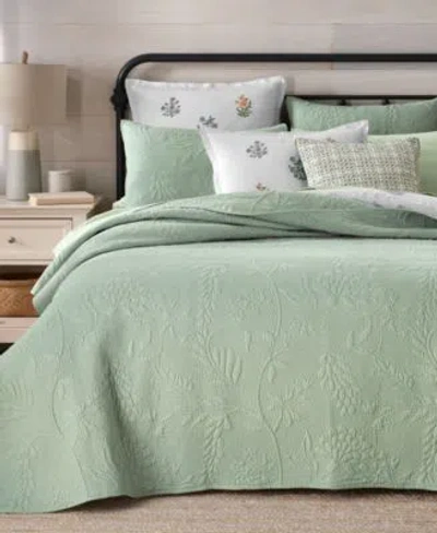 Charter Club Trapunto Vine Quilt Sets Exclusively At Macys In White