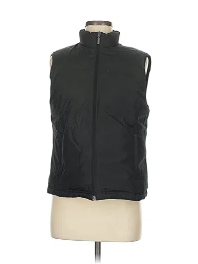Pre-owned Charter Club Vest In Black