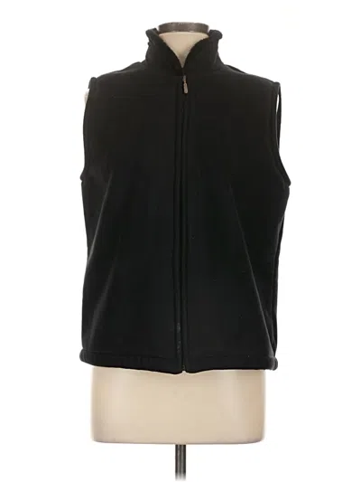 Pre-owned Charter Club Vest In Black